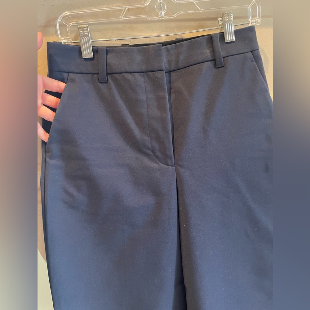 Phillip Lim navy blue wide-leg trousers, size 2